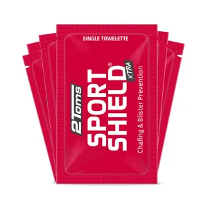 2Toms® SportShield® XTRA Anti Chafing Towelettes, 6-Pack