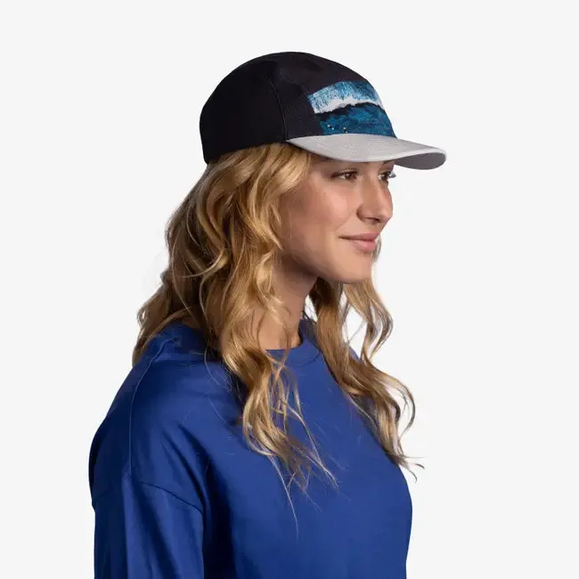 5 Panel Go Cap - Watsea Navy Surfrider