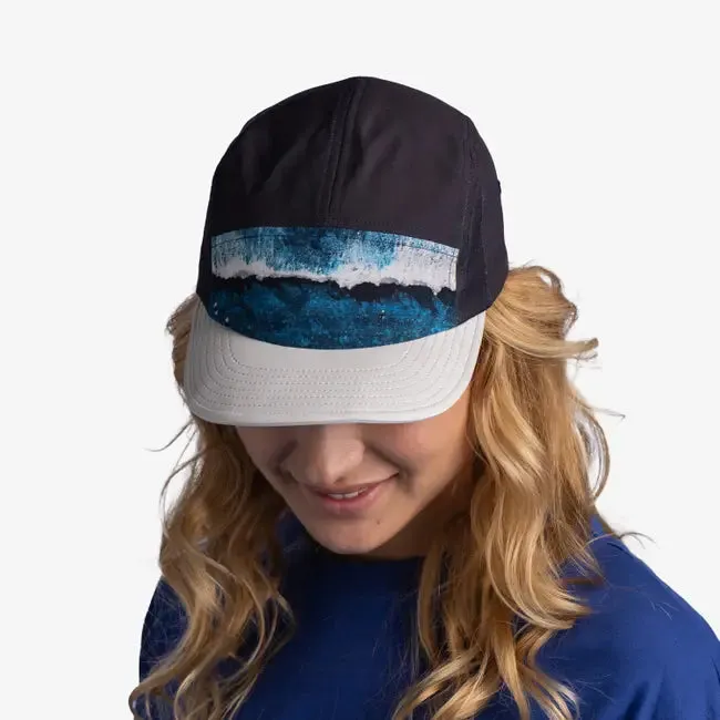 5 Panel Go Cap - Watsea Navy Surfrider