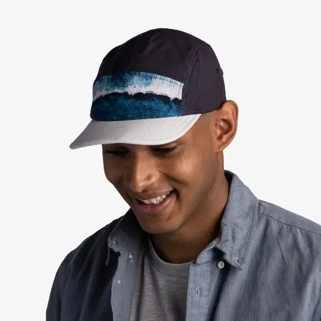 5 Panel Go Cap - Watsea Navy Surfrider