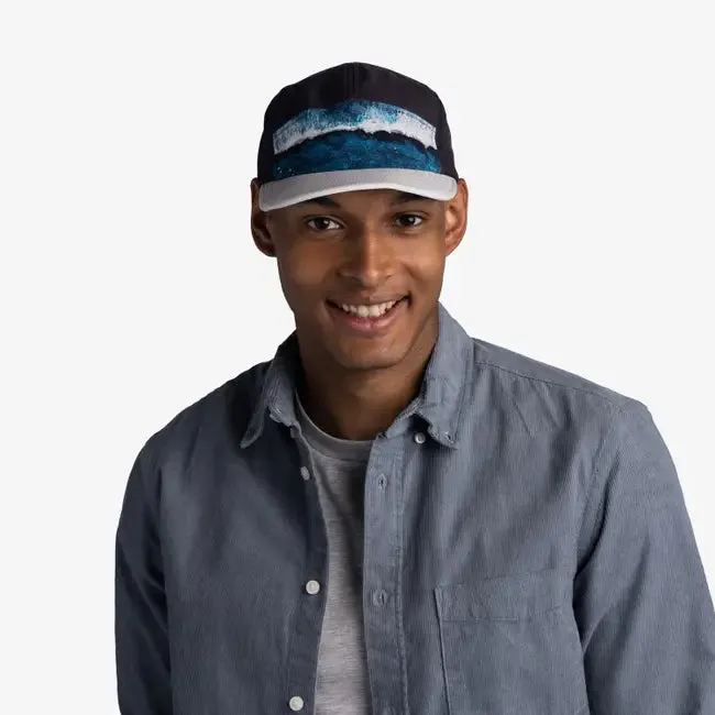 5 Panel Go Cap - Watsea Navy Surfrider