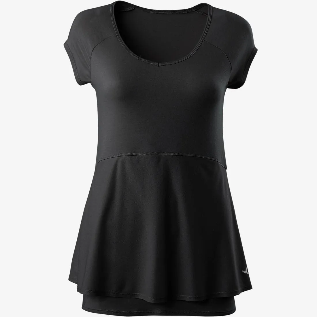 530 Women's Pilates & Gentle Gym T-Shirt - Black