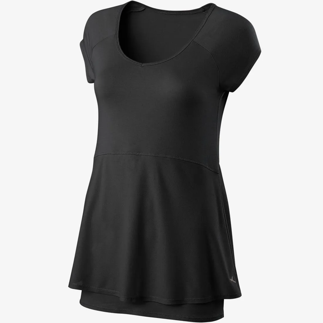 530 Women's Pilates & Gentle Gym T-Shirt - Black