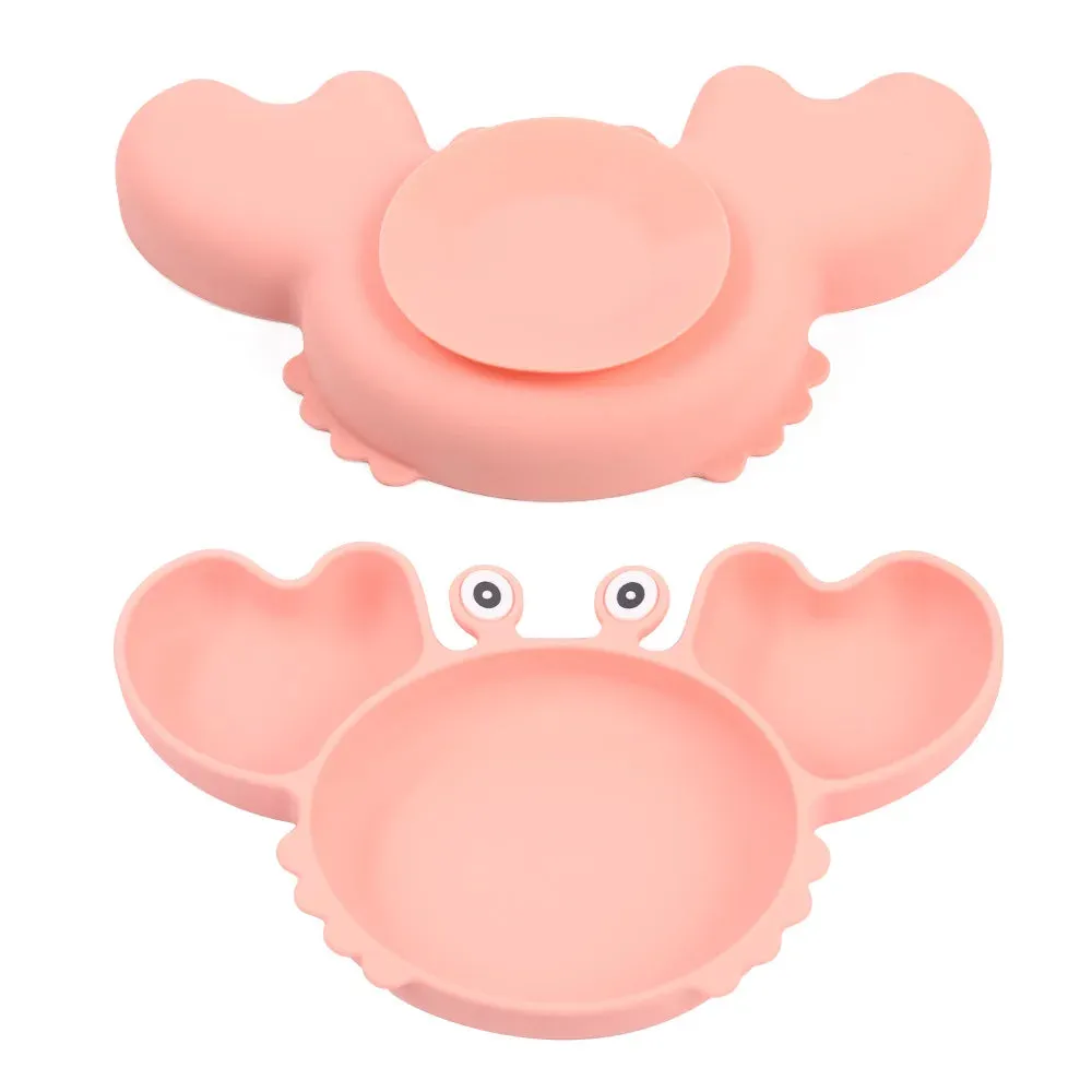 9Pcs Baby Silicone Non-Slip Suction Feeding set