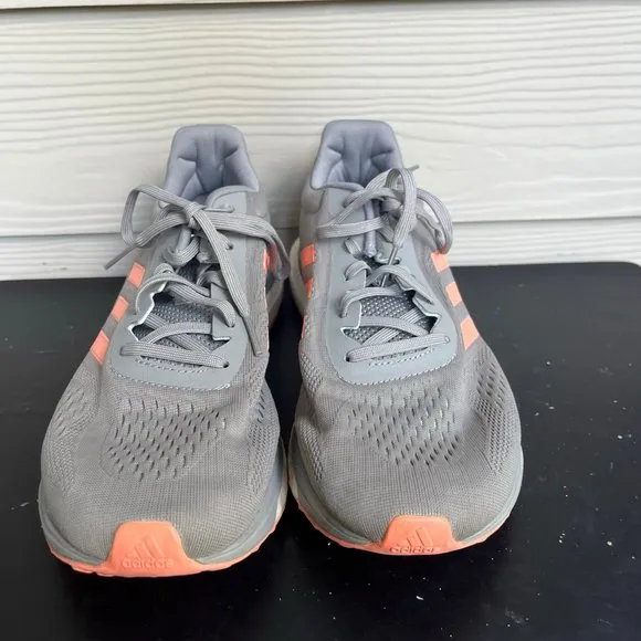 Adidas Women's Response Boost LT Grey Sun Glow Running Shoes Sneakers Sz. 10