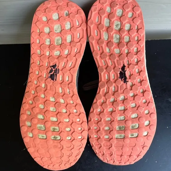 Adidas Women's Response Boost LT Grey Sun Glow Running Shoes Sneakers Sz. 10