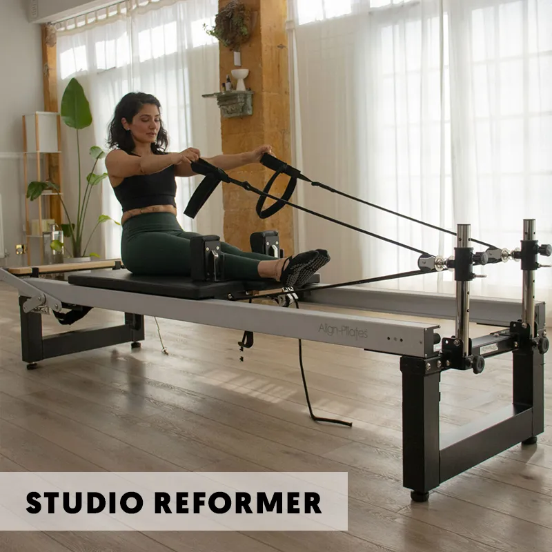 Align Pilates A8 Pro Reformer | Leg Extensions