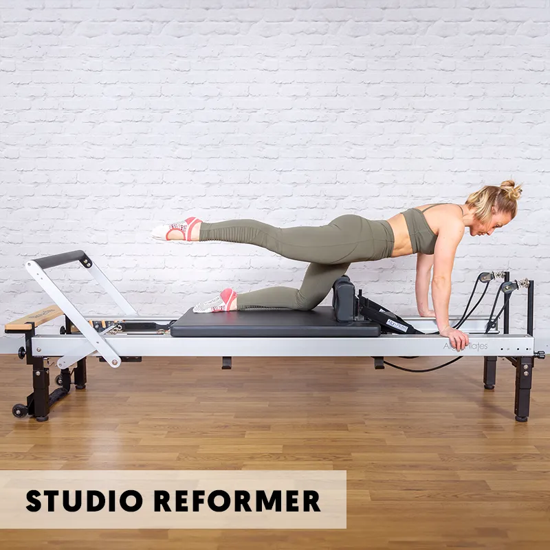 Align Pilates C8-Pro Studio Pilates Reformer | Leg Extensions