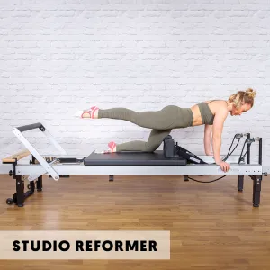 Align Pilates C8-Pro Studio Pilates Reformer | Leg Extensions
