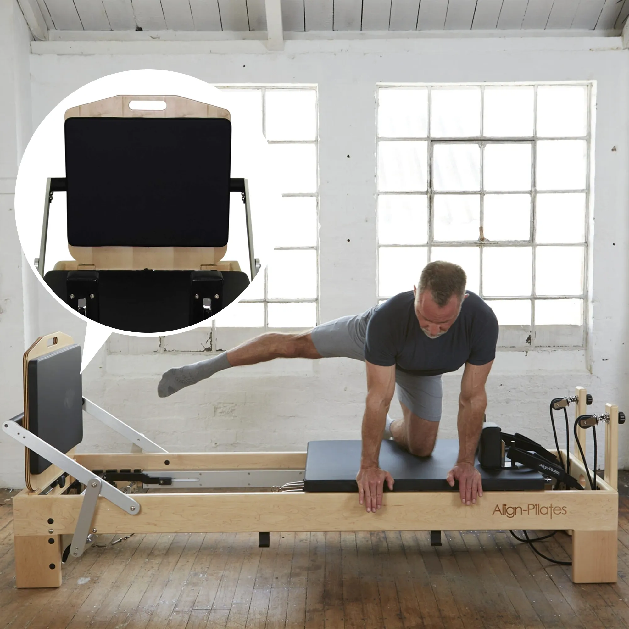 Align Pilates Jump Board | M* Series Reformer