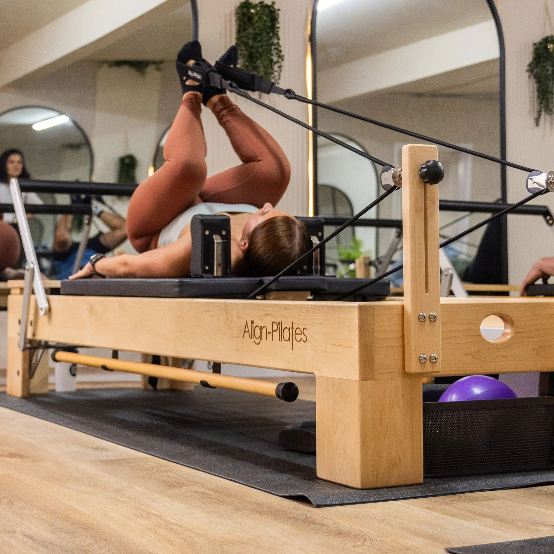Align Pilates M8-Pro Maple Pilates Reformer | With Box