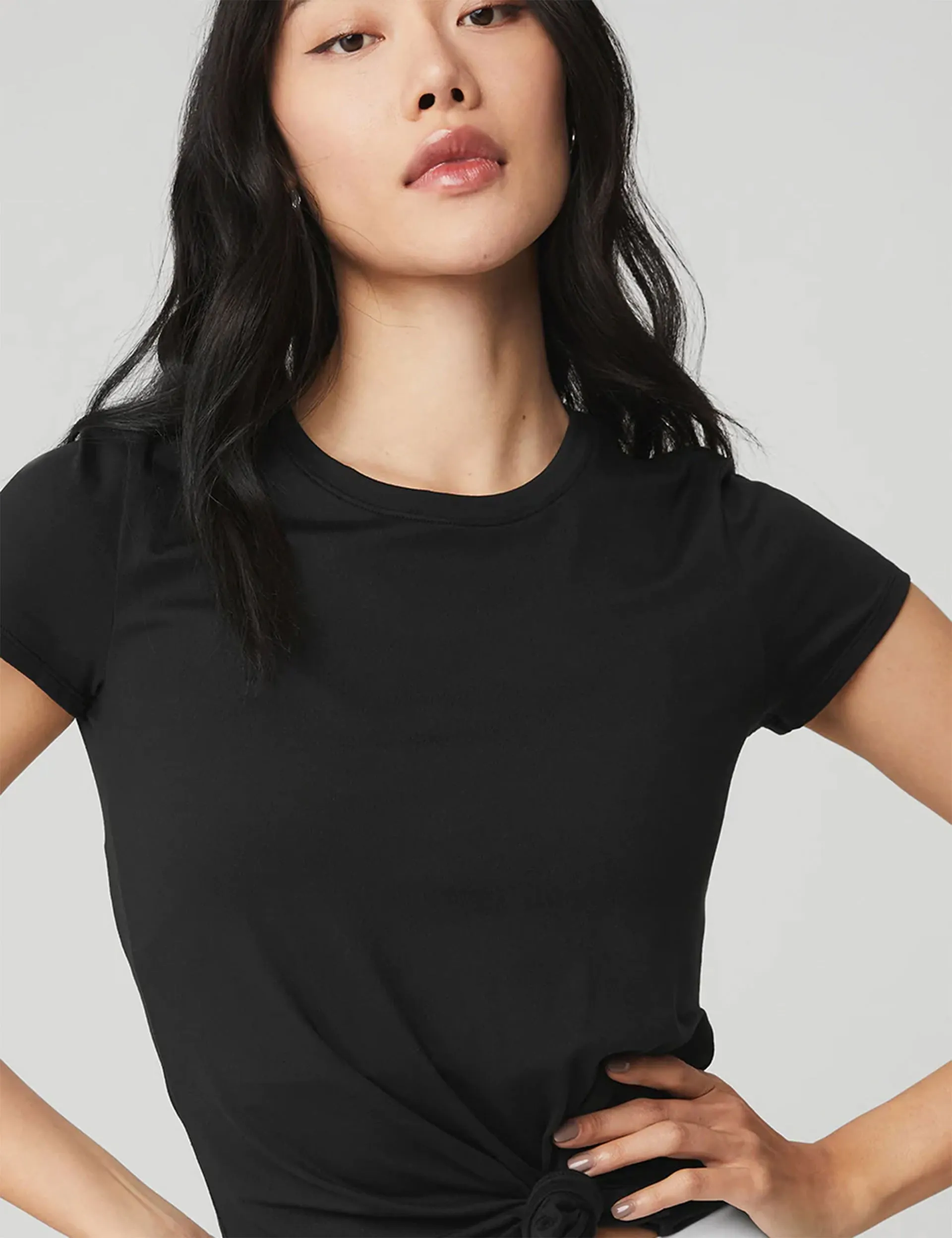Alosoft Finesse Tee - Black