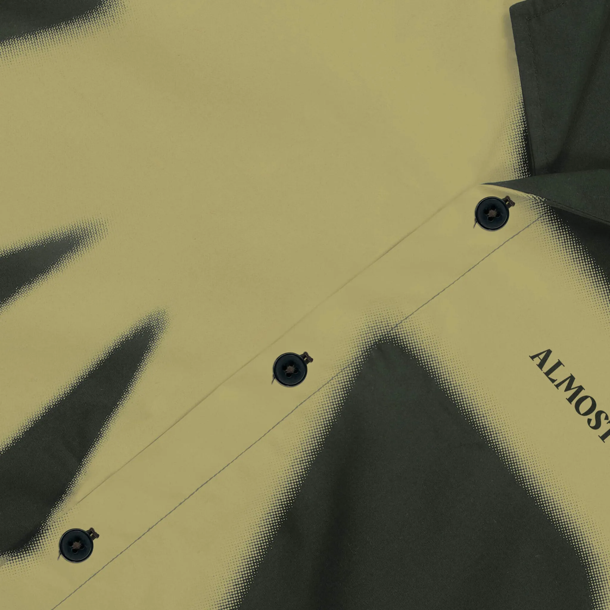 ALPHA CROSS SPRAY PAINT SHIRT (GREEN)
