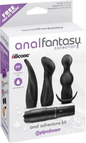 Anal Fantasy Collection Anal Adventure Kit - Black