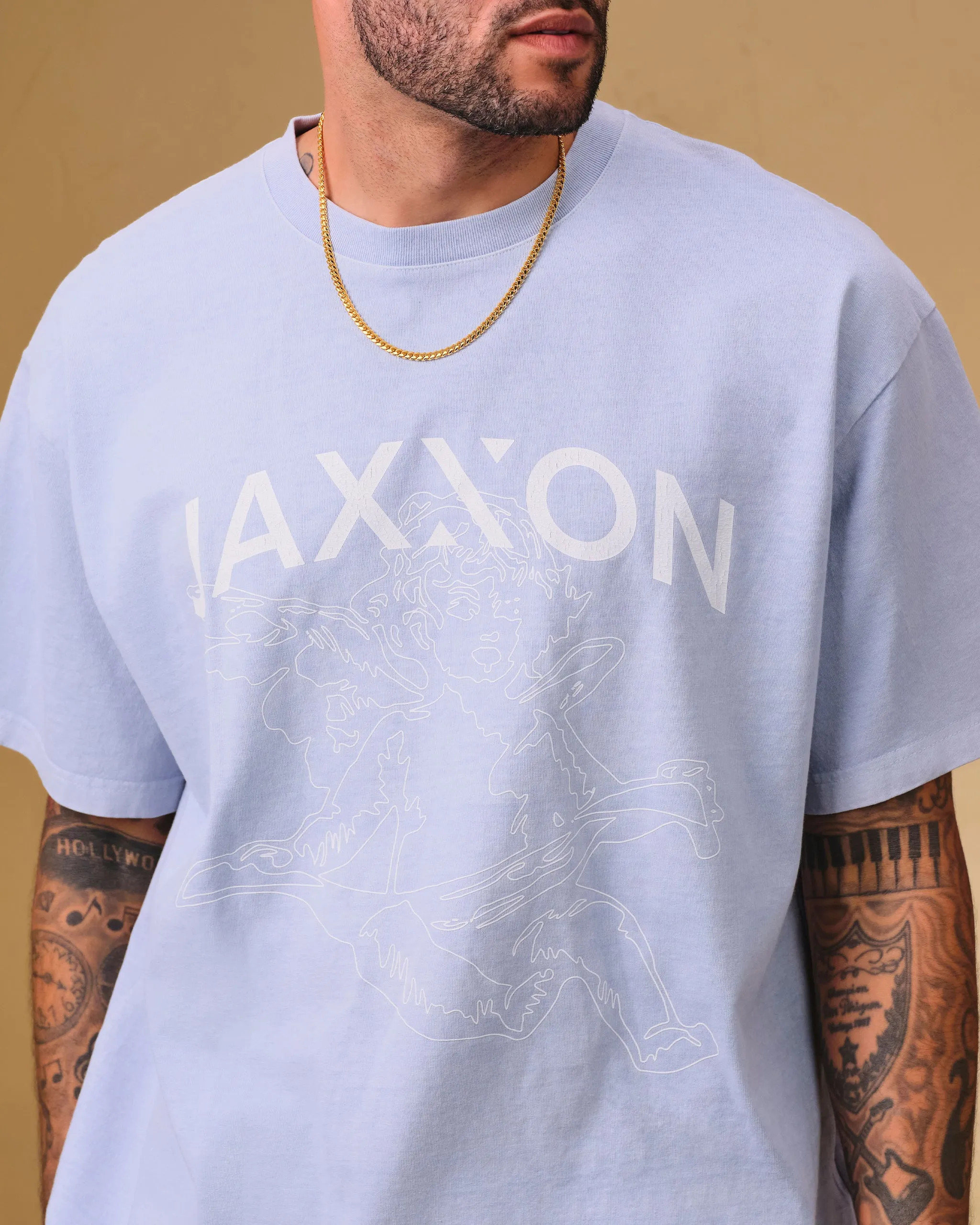 Angel Tee - Chambray