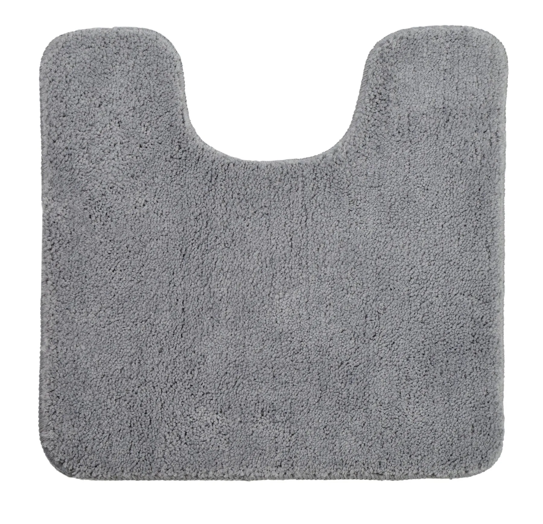 Antron Luxury Non-Slip Pedestal Mat - Dove Grey