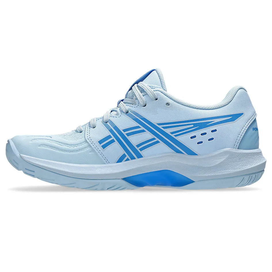 Asics Powerbreak FF Light Blue & Blue Coast Women's Indoor Court Shoes