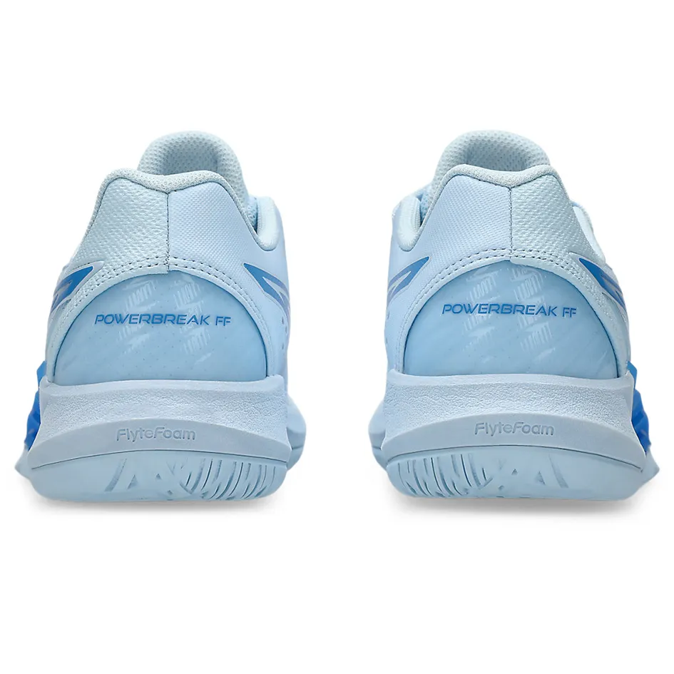 Asics Powerbreak FF Light Blue & Blue Coast Women's Indoor Court Shoes