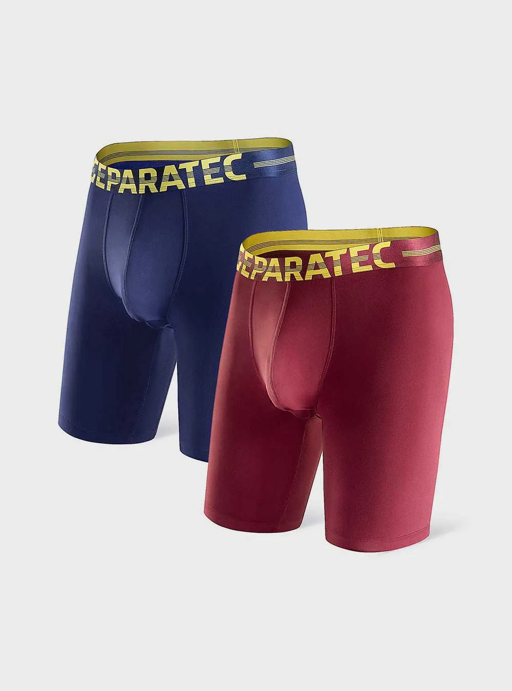 Athletic Airy Quick Dry 8 inches Boxer Briefs 2 Pack