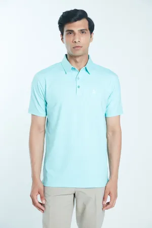 Athletic Drive Mens Polo Root – Mint