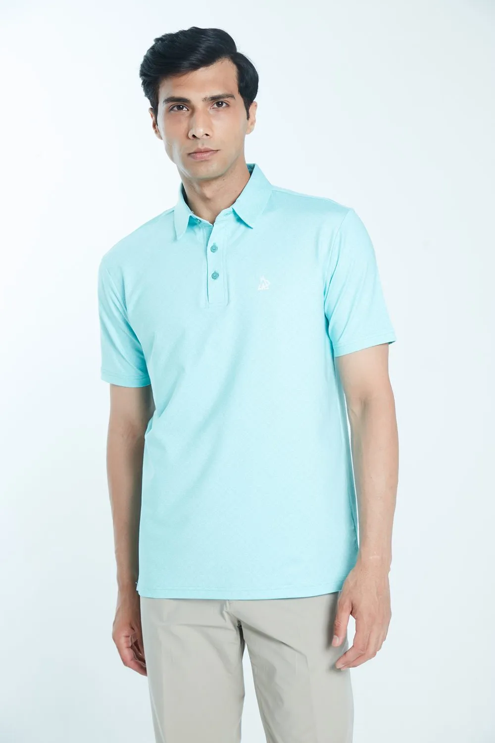 Athletic Drive Mens Polo Root – Mint