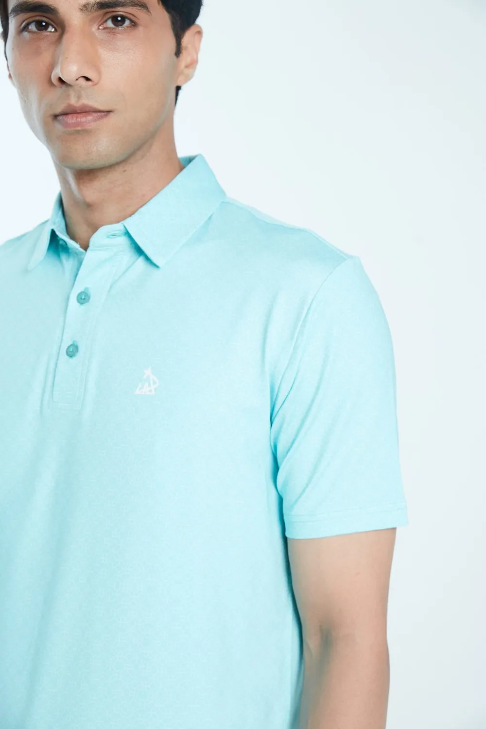 Athletic Drive Mens Polo Root – Mint