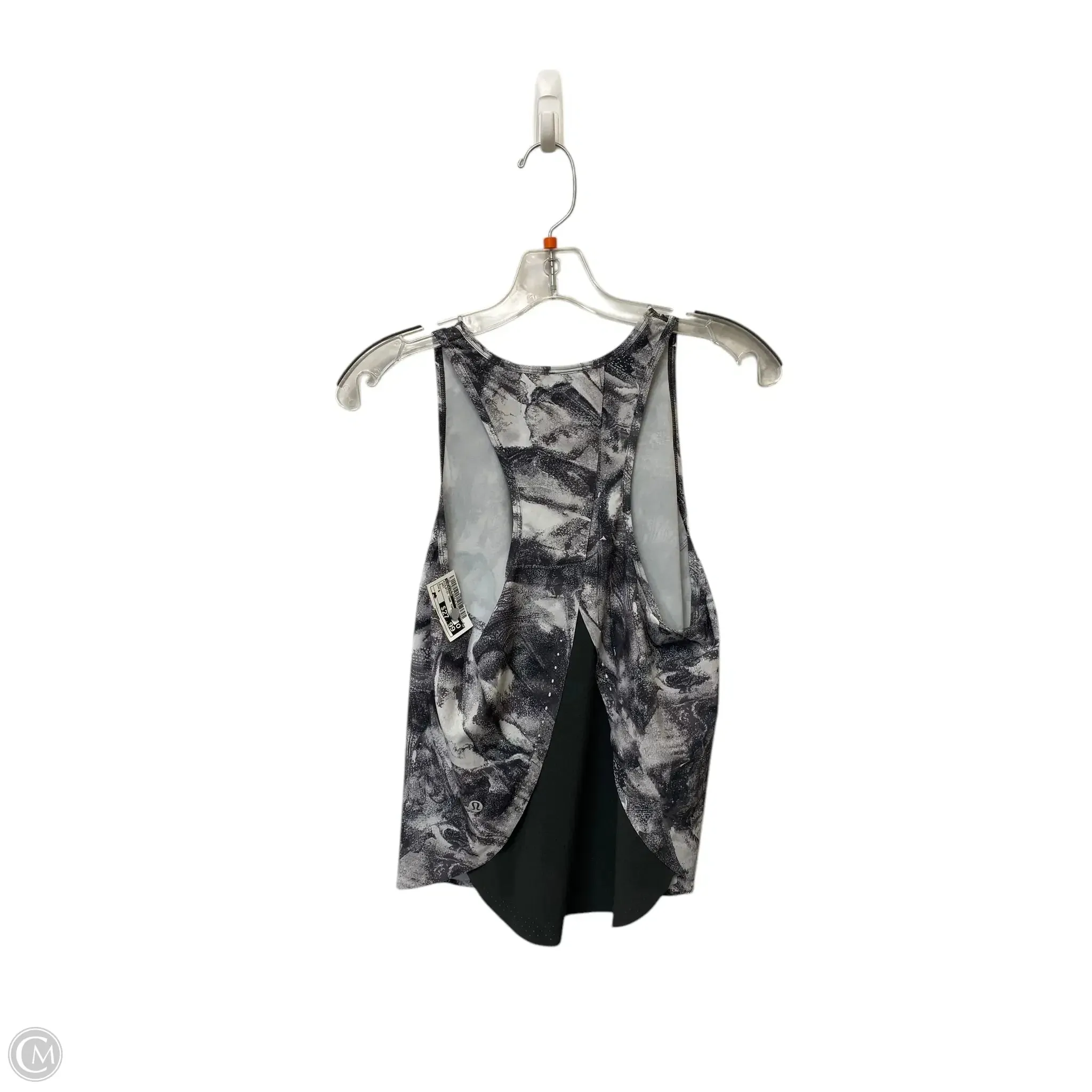 Athletic Tank Top By Lululemon In Grey, Size: S