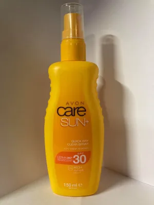 Avon Care Sun  Quick Dry Clear Spray SPF30 150ml