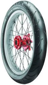 Avon Tyres 2120098 Avon AV91 Cobra Chrome 130/70B18 Front Tire 69H