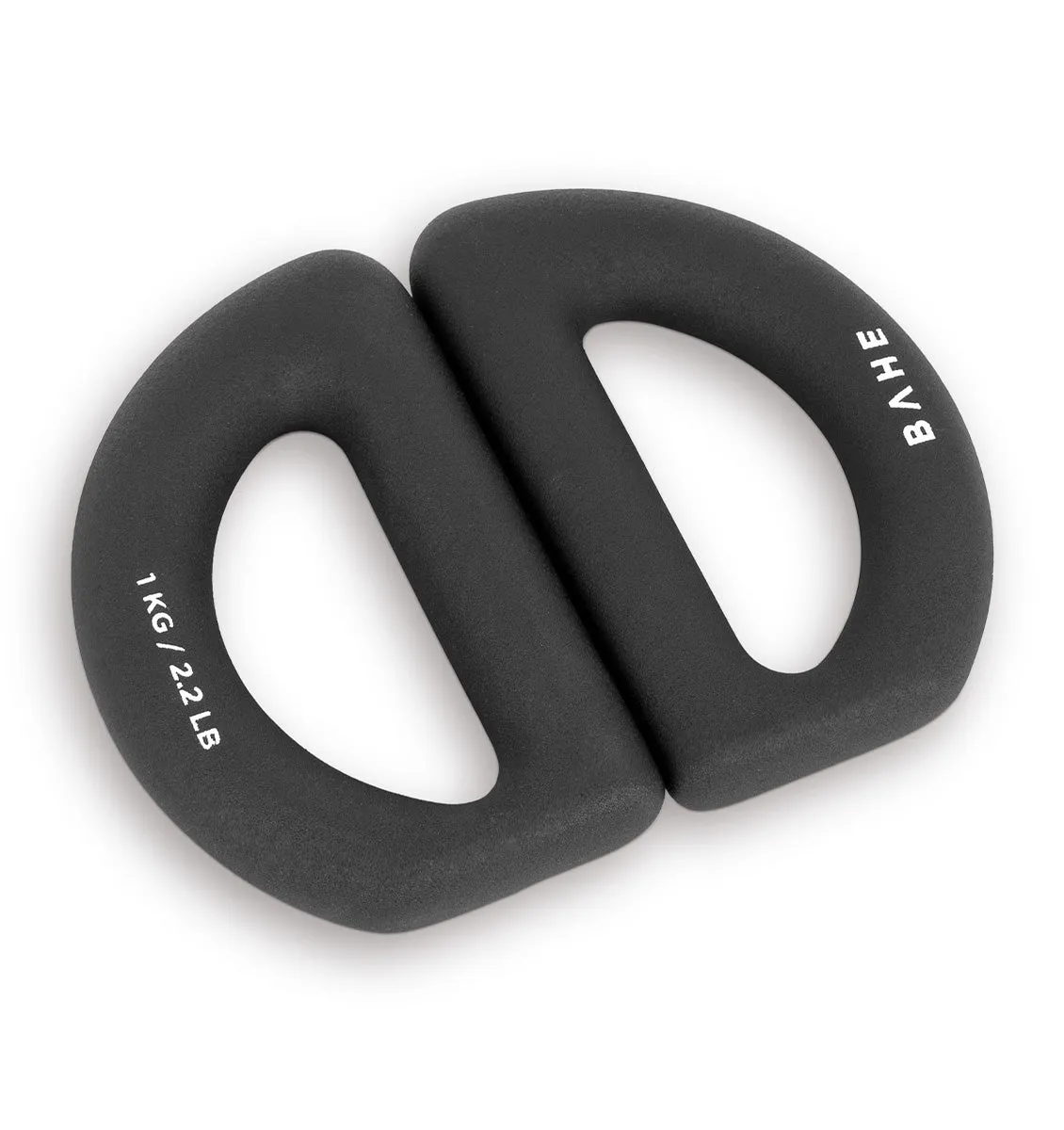 BAHE Halo Weight - 1kg - Pair - Anthracite