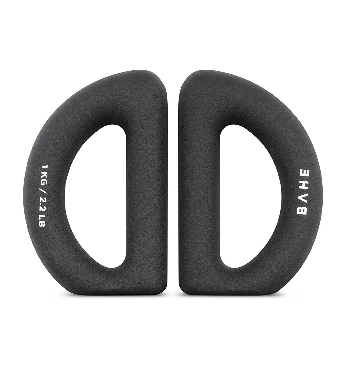 BAHE Halo Weight - 1kg - Pair - Anthracite