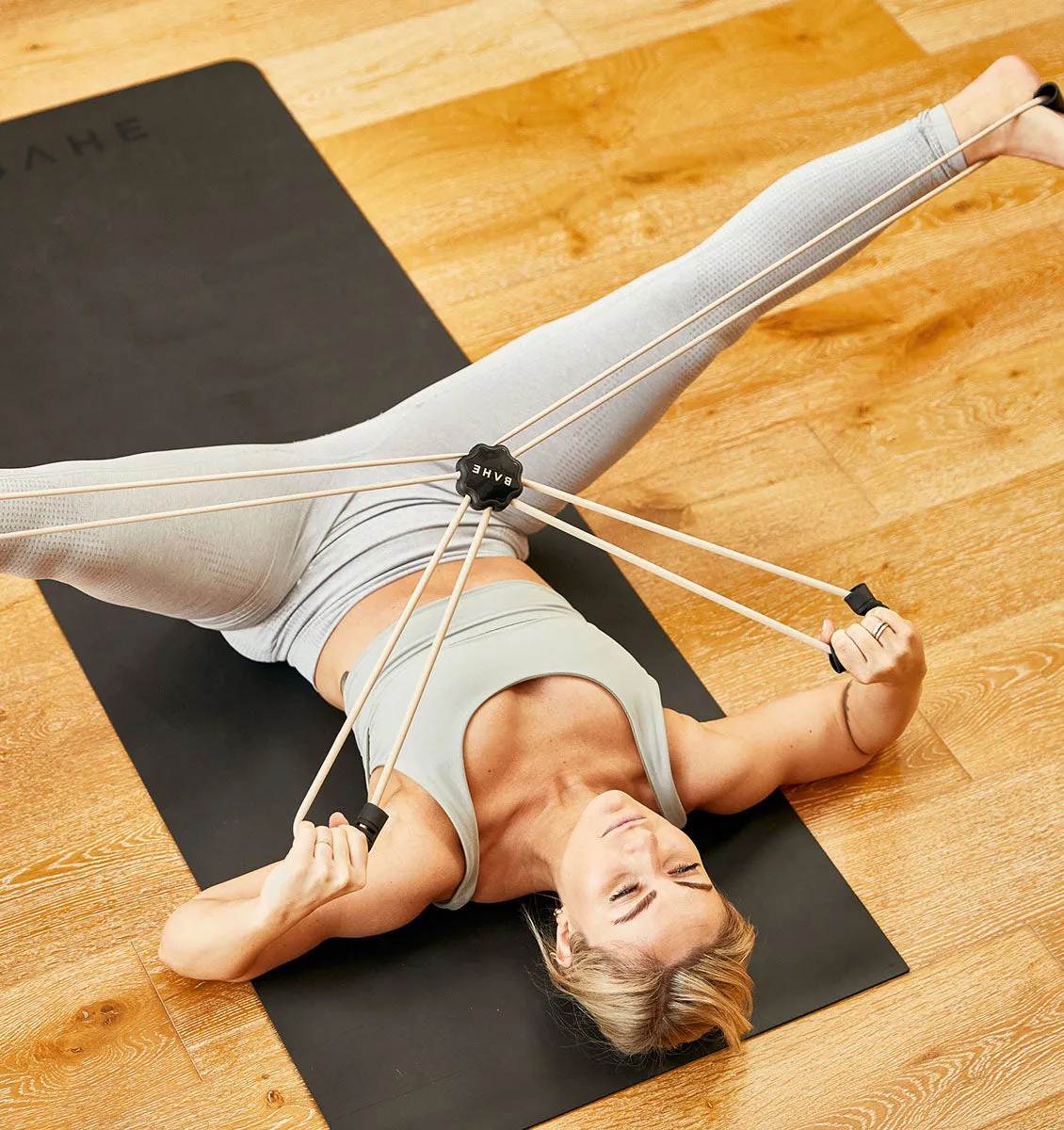 BAHE Pilates Flow Reformer - Dusty Beige
