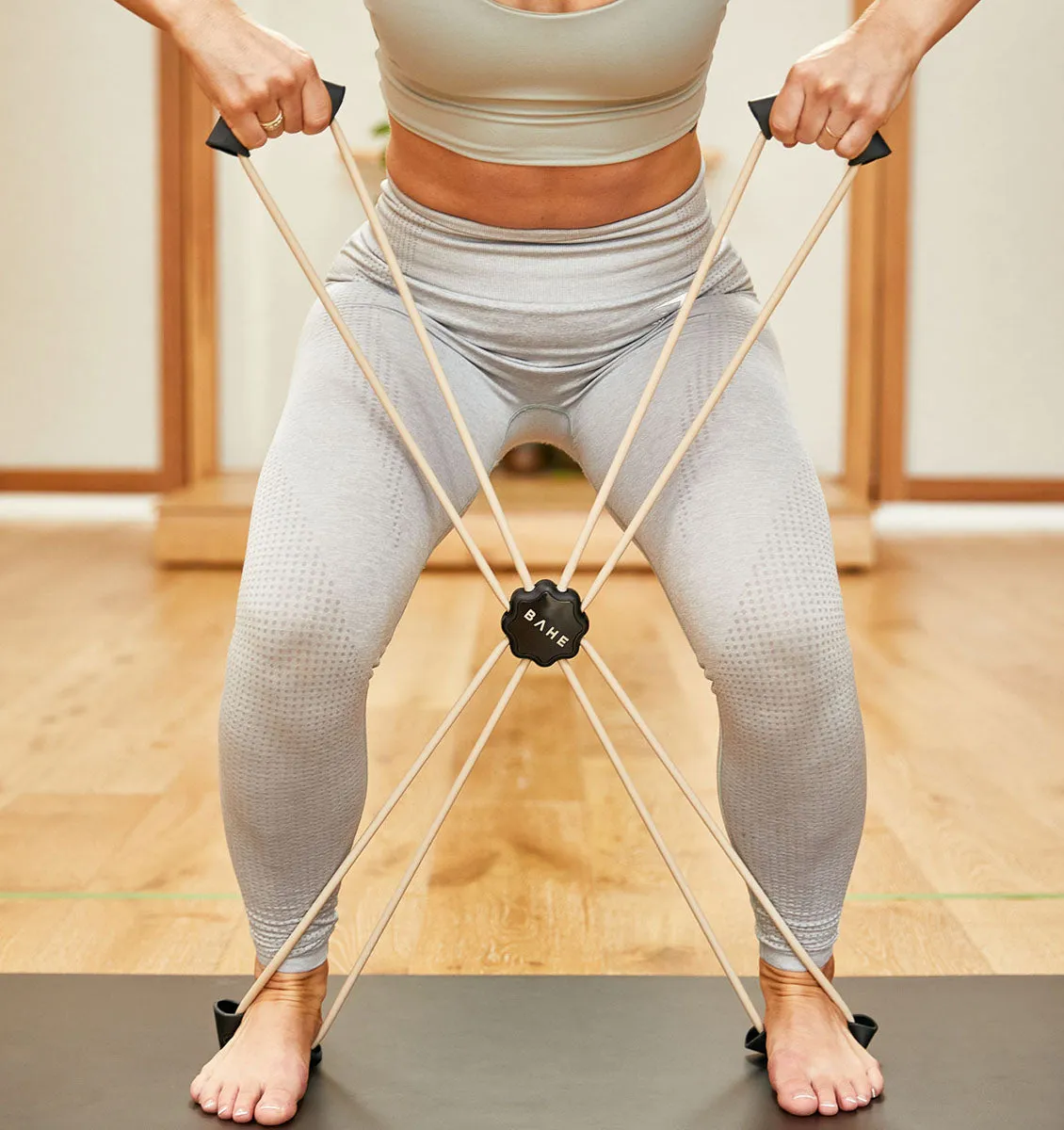 BAHE Pilates Flow Reformer - Dusty Beige