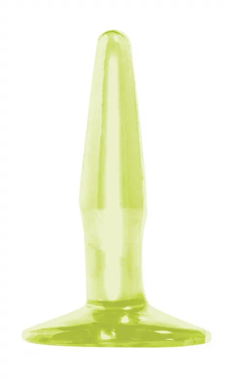 Basix Rubber Works - Mini Butt Plug - Glow in the Dark