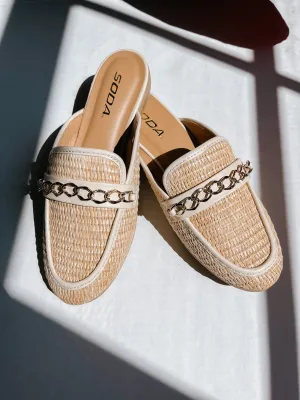 Basket Mule Slides