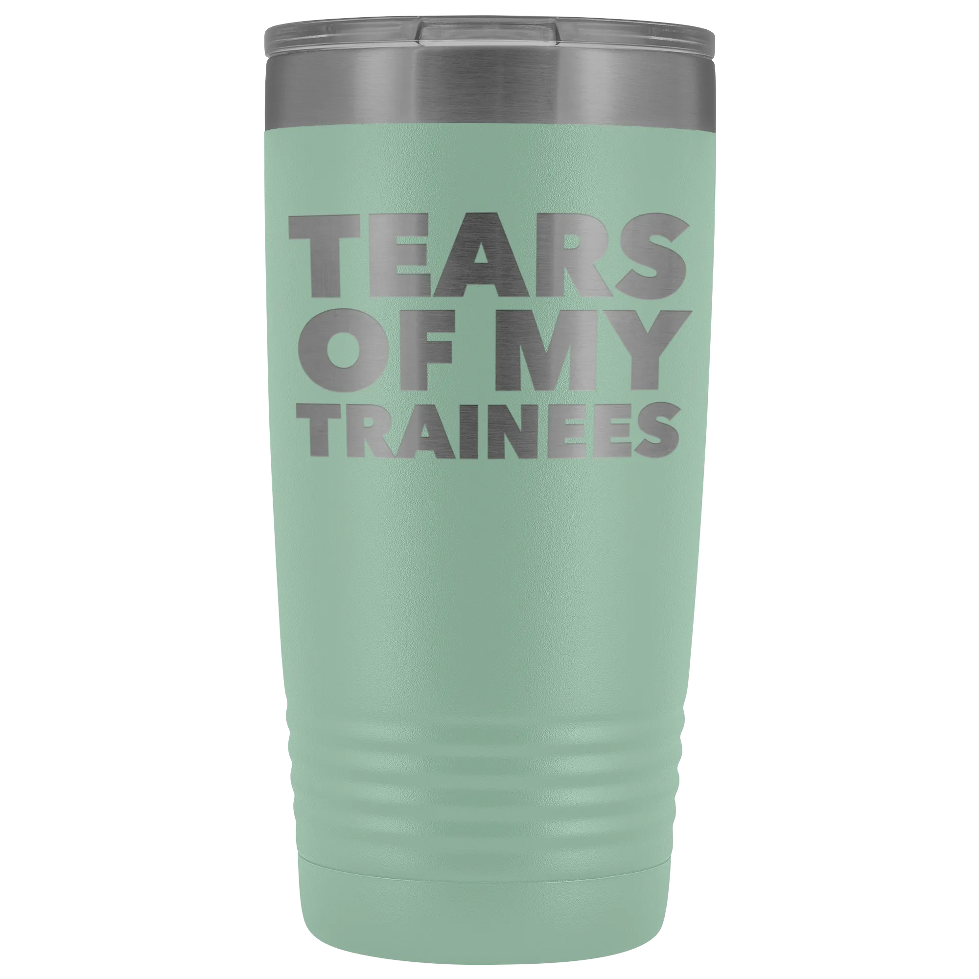 Best Work Trainer Ever Gifts Tears of My Trainees Tumbler Funny Metal Office Mug Coworker Insulated Hot Cold Travel Coffee Cup 20oz BPA Free