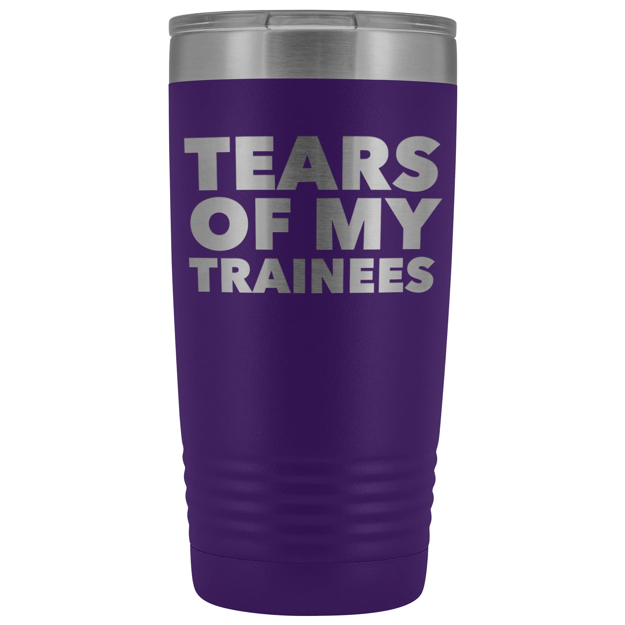 Best Work Trainer Ever Gifts Tears of My Trainees Tumbler Funny Metal Office Mug Coworker Insulated Hot Cold Travel Coffee Cup 20oz BPA Free