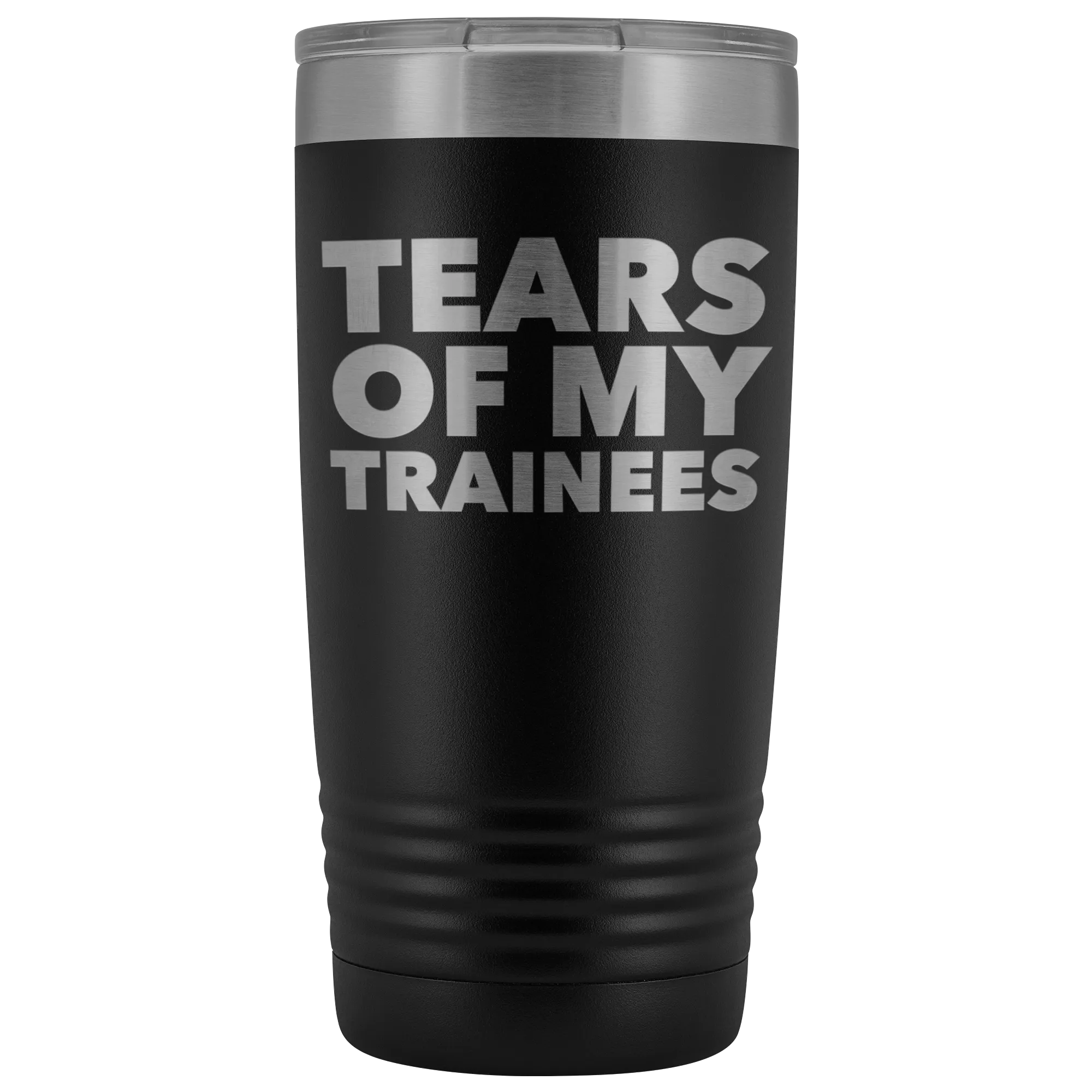 Best Work Trainer Ever Gifts Tears of My Trainees Tumbler Funny Metal Office Mug Coworker Insulated Hot Cold Travel Coffee Cup 20oz BPA Free