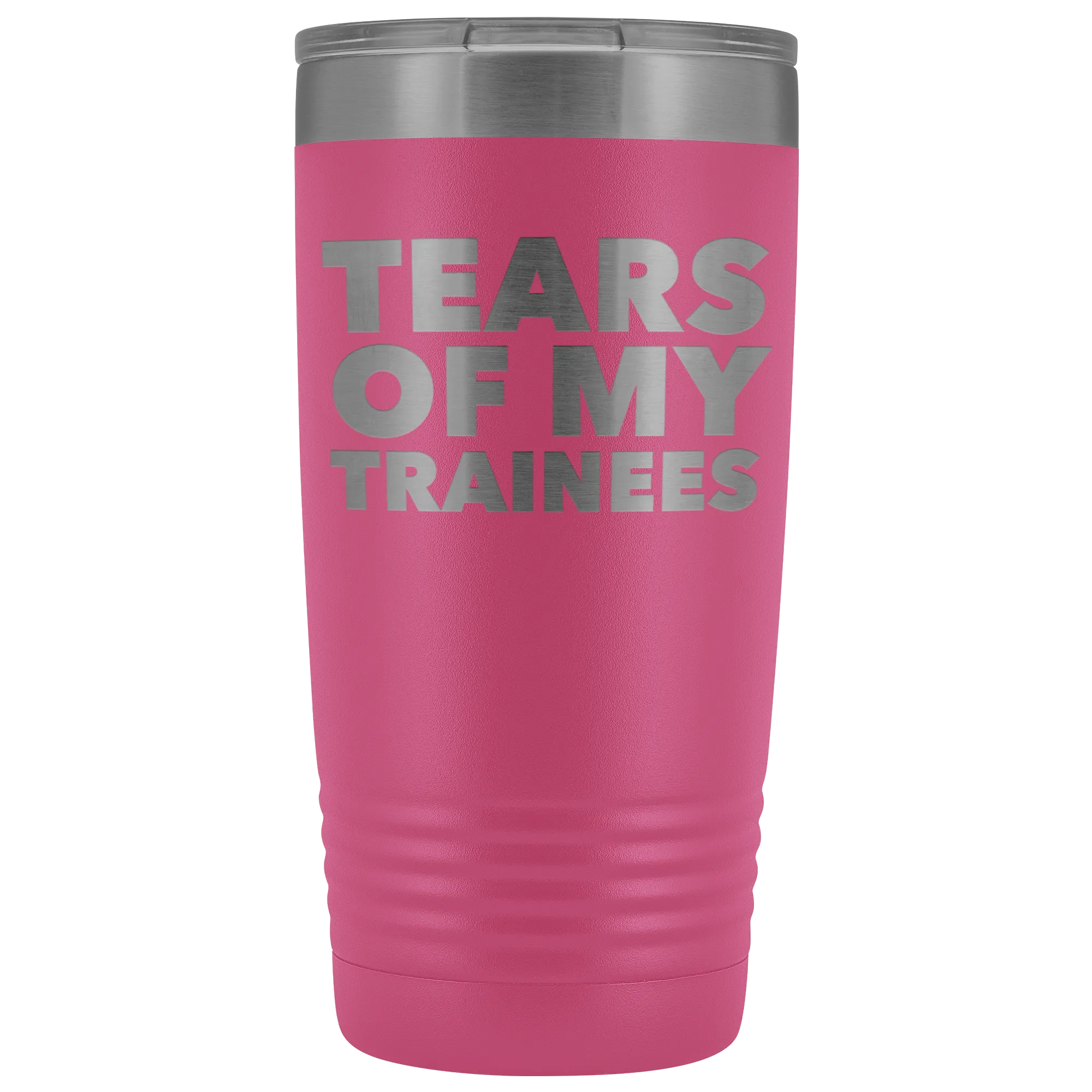 Best Work Trainer Ever Gifts Tears of My Trainees Tumbler Funny Metal Office Mug Coworker Insulated Hot Cold Travel Coffee Cup 20oz BPA Free