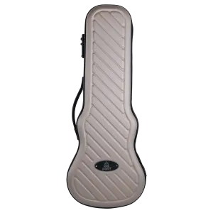 Bondi Shock-Rock Soprano Ukulele Hard Case - Gold