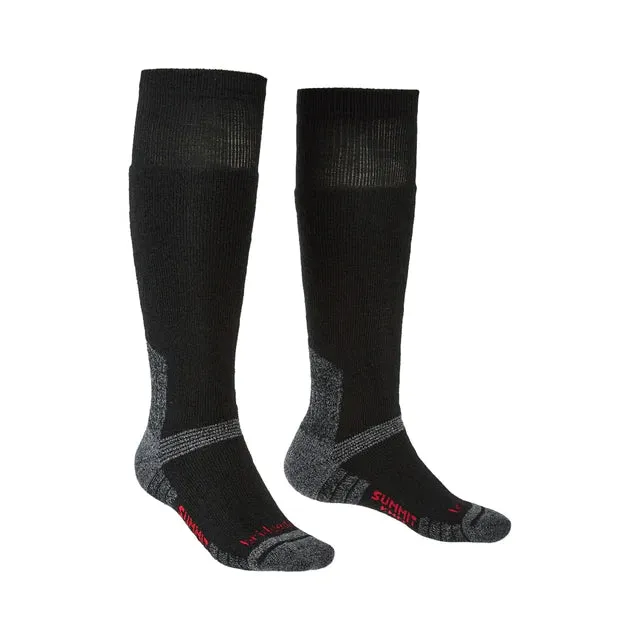Bridgedale Explorer Heavyweight Merino Performance Unisex Knee Sock - Black