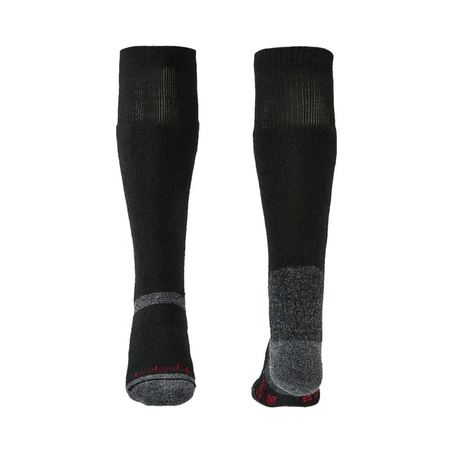 Bridgedale Explorer Heavyweight Merino Performance Unisex Knee Sock - Black