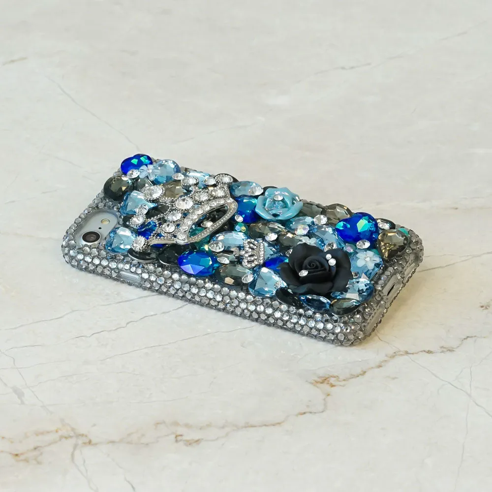 Brilliant Blue Crown Design (style 483)
