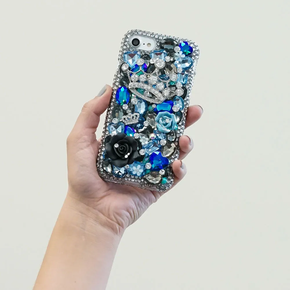 Brilliant Blue Crown Design (style 483)
