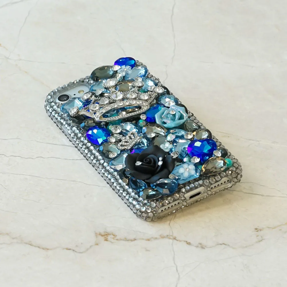 Brilliant Blue Crown Design (style 483)