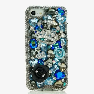 Brilliant Blue Crown Design (style 483)