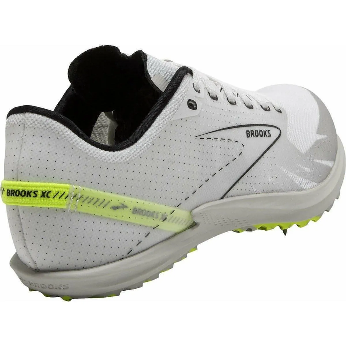 Brooks Draft XC Cross Country Spikes - White