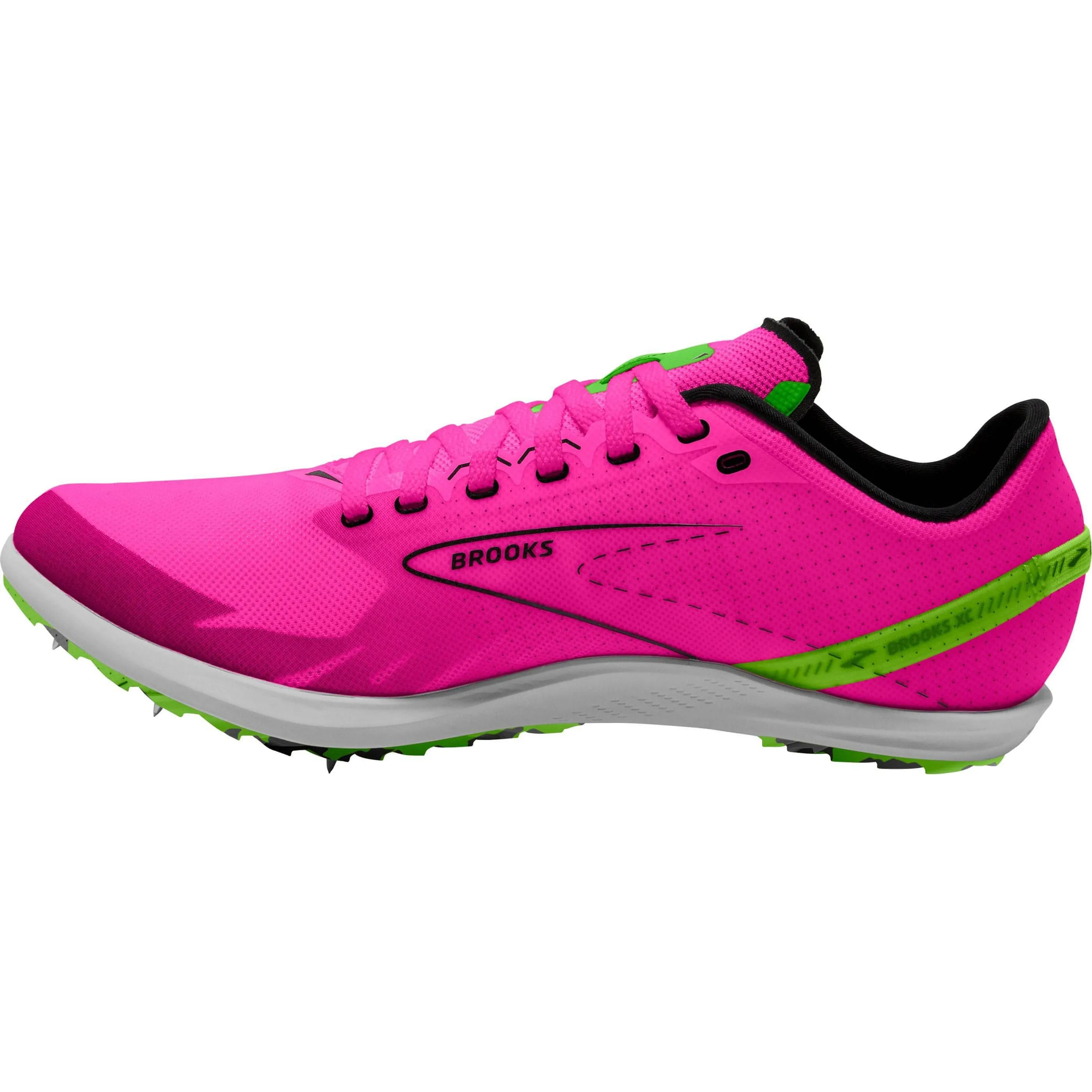 Brooks Draft XC Womens Cross Country Spikes - Pink