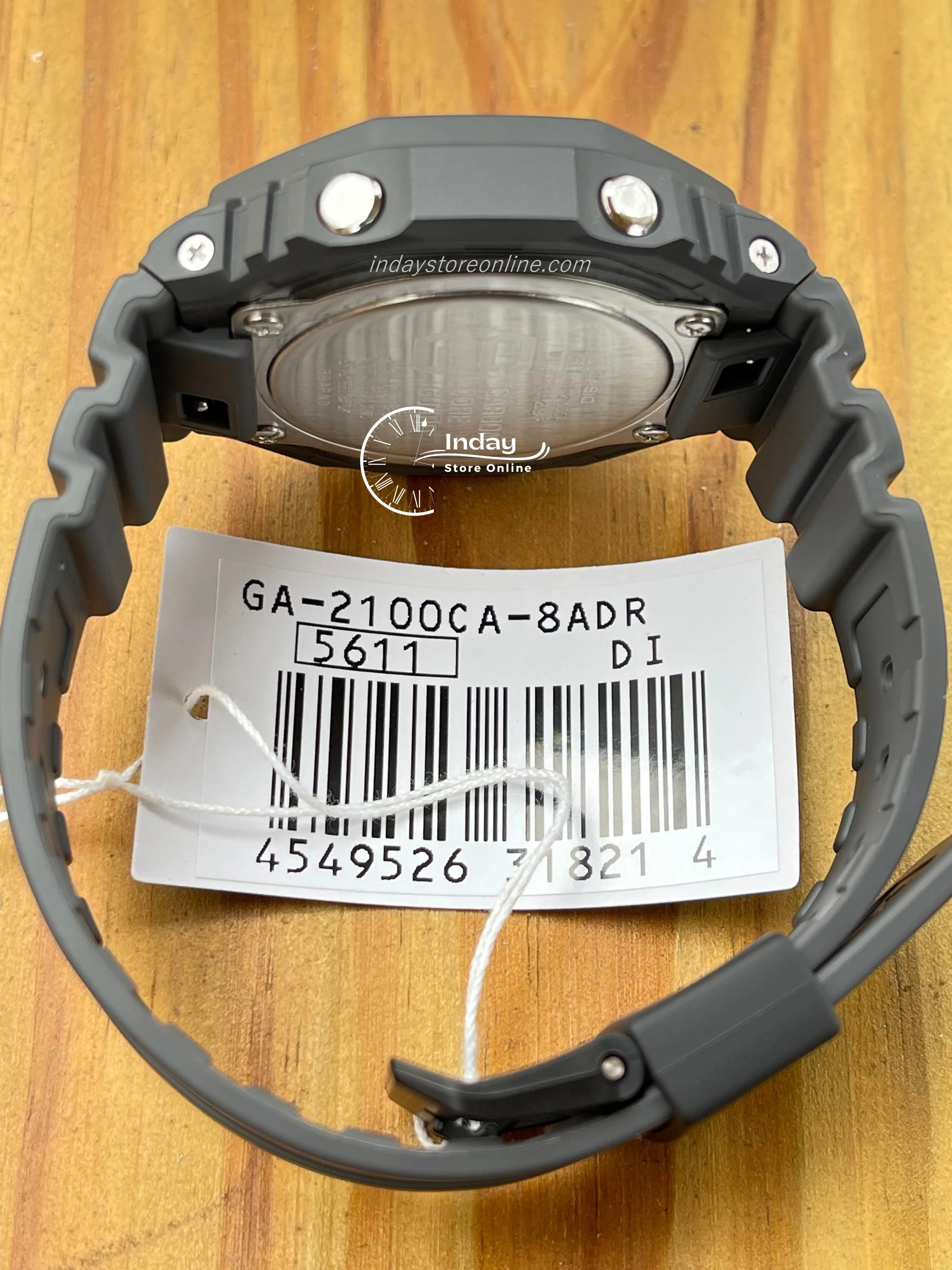 Casio G-Shock Men's Watch GA-2100CA-8A Analog-Digital 2100 Series Carbon Core Guard Structure