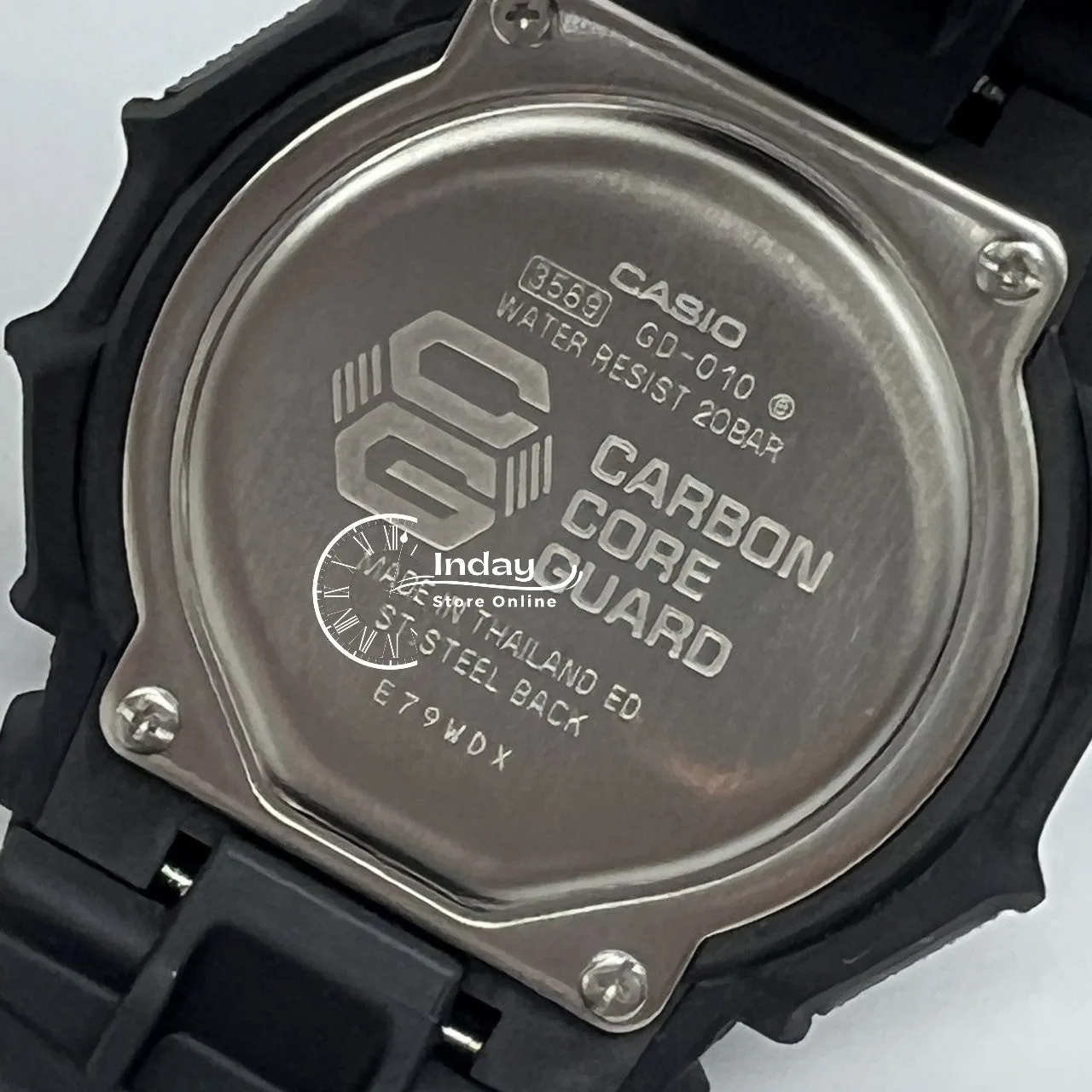 Casio G-Shock Men's Watch GD-010-1D Resin Band Shock Resistant Battery Life 10-Years